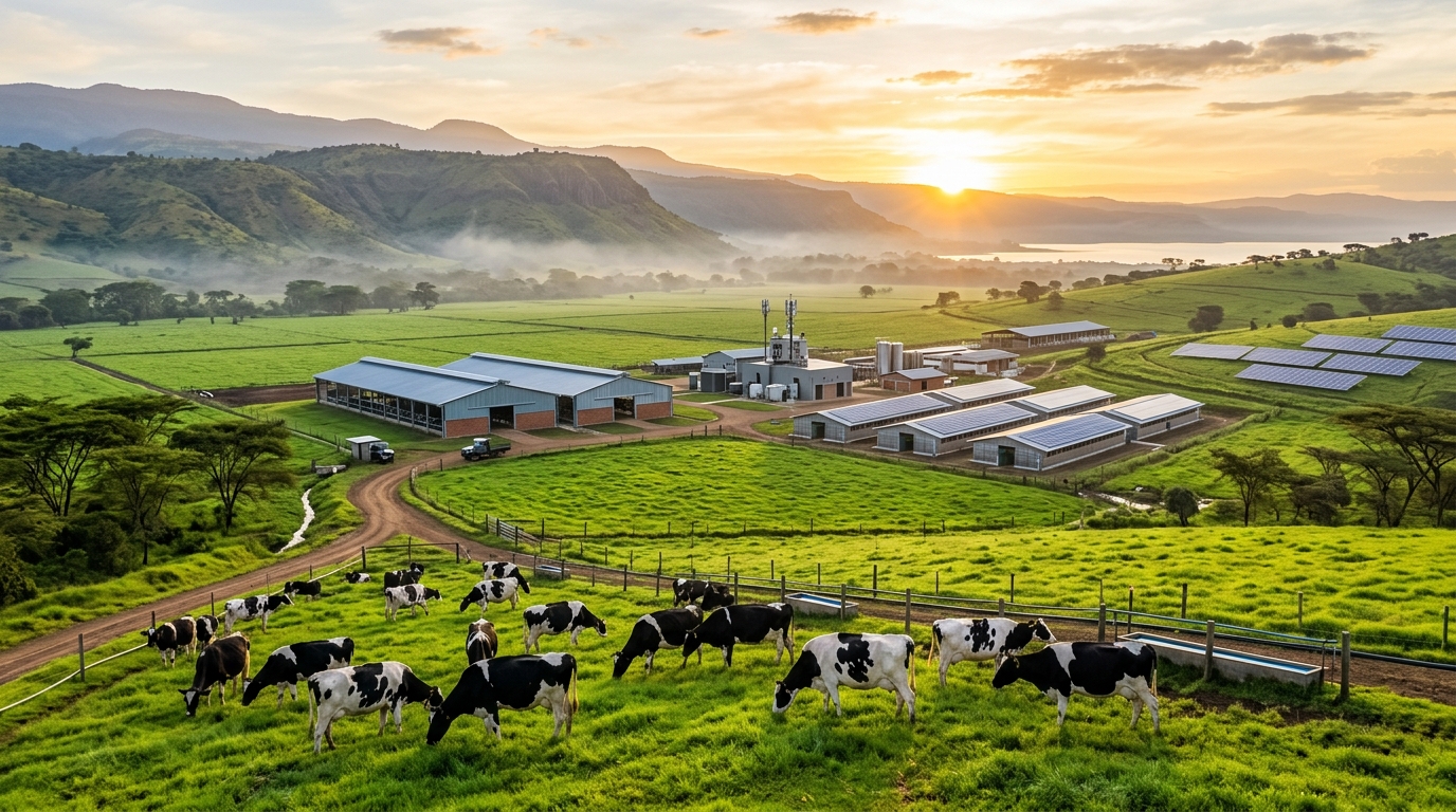 AgriNexa Smart Farm Landscape